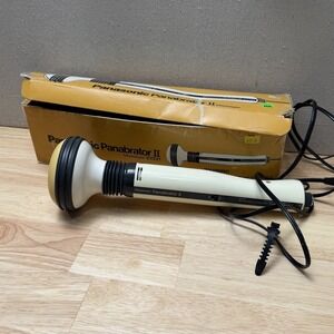 Vintage Panasonic Panabrator II EV221 Massager Tested Working Japan w Box
